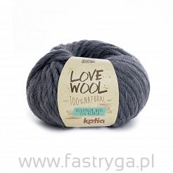 Włóczka Love Wool kolor 107 ciemny popiel