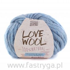 Włóczka Love Wool kolor 110 lodowcowy