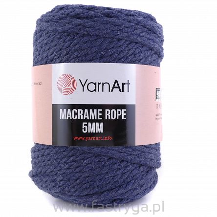 Macrame Rope 5 mm.  761 jeans