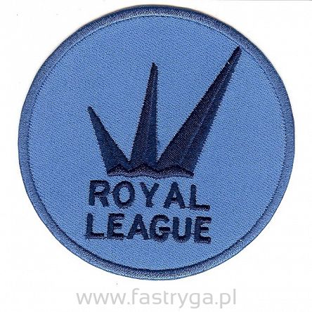 Termo naszywka Royal League niebieska