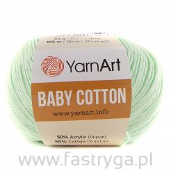 Włóczka Baby Cotton 435 pistacjowy