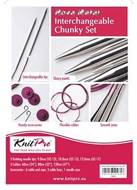 KnitPro Nova Metal - zestaw Chunky