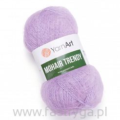 YarnArt Mohair Trendy 138 - jasny fiolet