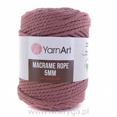 Macrame Rope 5 mm.  792 wrzos