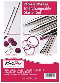 Knit Pro Nova Metal start set
