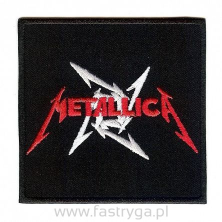 Naszywka termoprzylepna Metallica