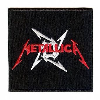 Naszywka termoprzylepna Metallica