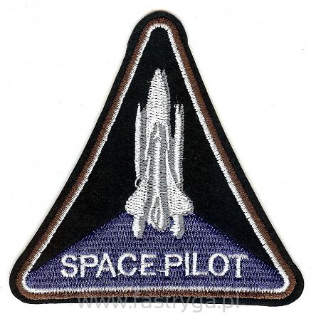 Naszywka na ubrania Space Pilot