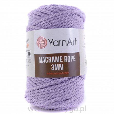 Macrame Rope 3 mm.  765 lila
